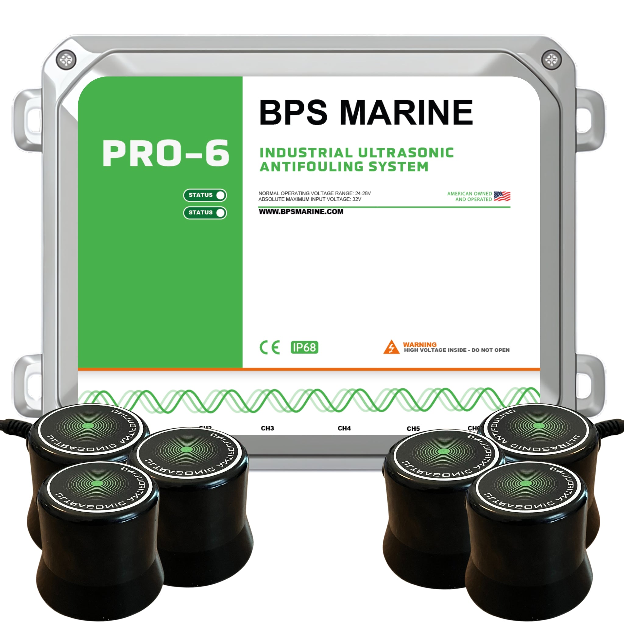 PRO-6 24V Ultrasonic Antifouling System